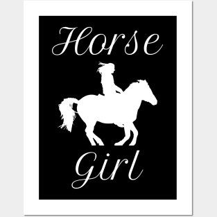 Horse Girl - Horses Racing Riding Gifts Tees Posters and Art